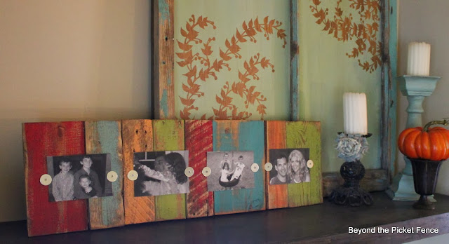 scraps, pallet wood, frame, photo holder, http://goo.gl/mHMD53