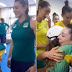 Jogadoras da seleção brasileira de vôlei parabenizam Rayssa Leal após medalha; veja vídeo