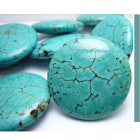 turquoise bead coin stone jewelry making diy