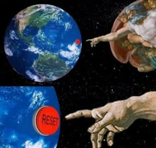 EARTH FINGER RESET BUTTON