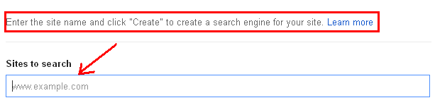 Write Your Blog URL