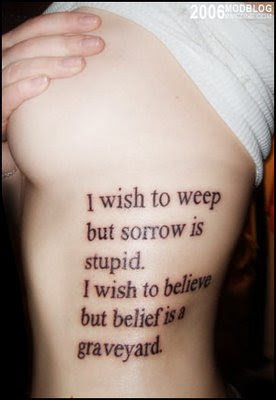 Script Tattoos