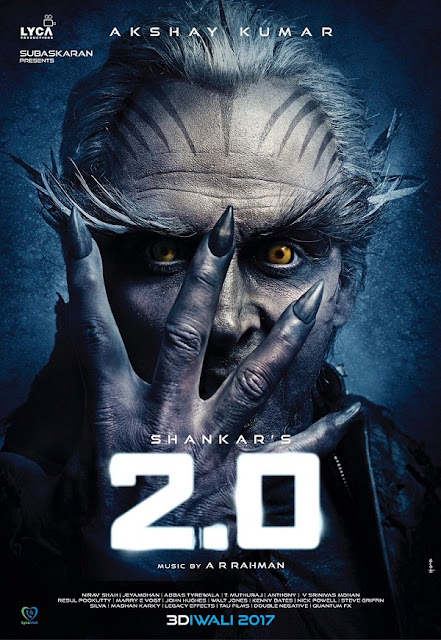 2.0 First Look, Akshay Kumar first look 2.0. 2.0 Akshay Kumar Poster