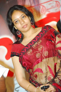 MM Srileka Hot In Red Saree