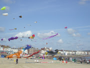 . this weekend we have had an international Kite festival on the beach. (may )