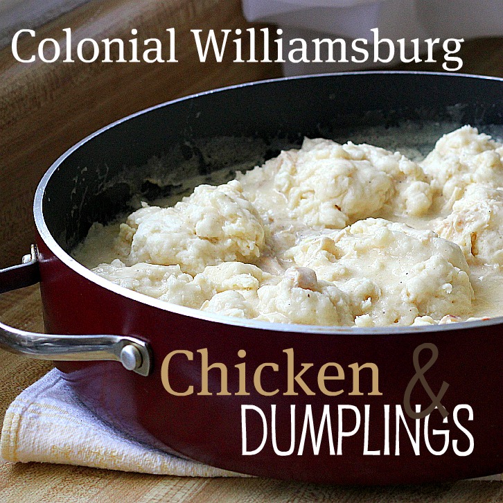 Williamsburg Inn Chicken &amp; Dumplings | Grateful Prayer ...