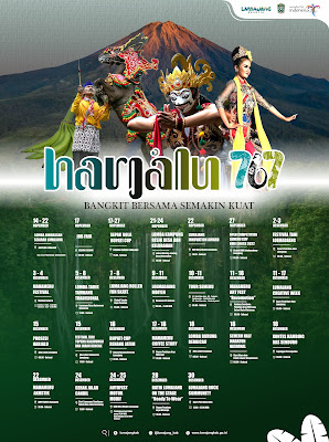 Jadwal Resmi Event HARJALU 767 Tahun 2022