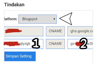 Setting DNS Domain di Zone.id