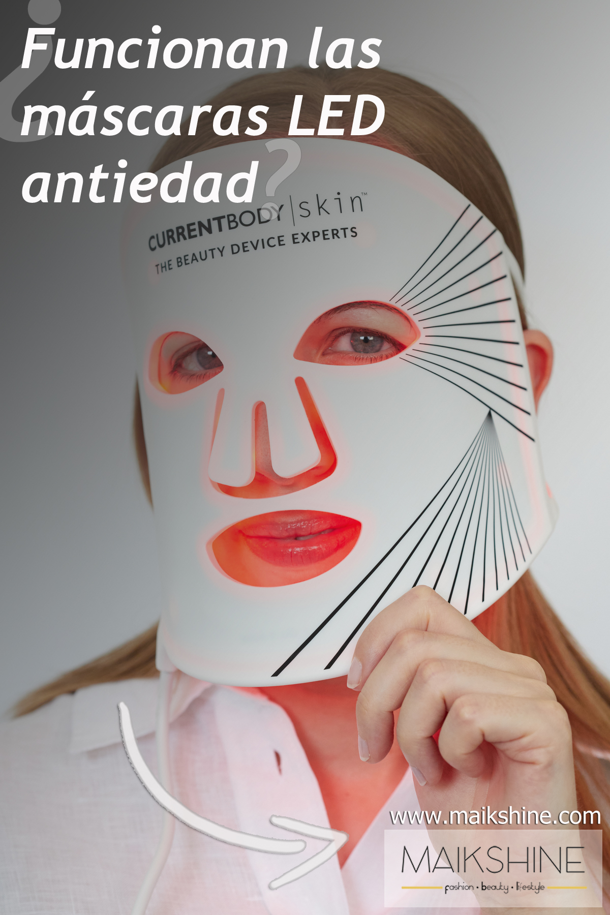 Review máscara LED roja anti-edad