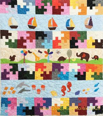 Valerie's Sew A Row baby Quilt