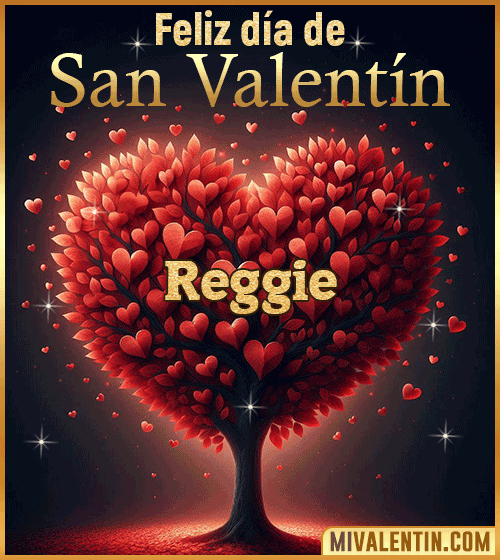 Gif feliz día de San Valentin Reggie