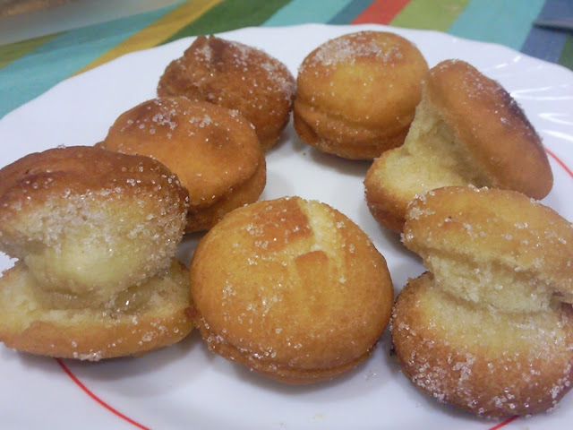 Bolitas de canela (bolas de rosquilla)