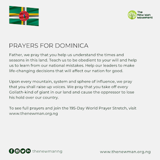 World Prayer Stretch Day 49: Prayers for Dominica