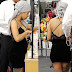 Cardi B Is Seen Wearing A Silky Nightgown While Buying A Phone Charger In Hollywood (Photos)