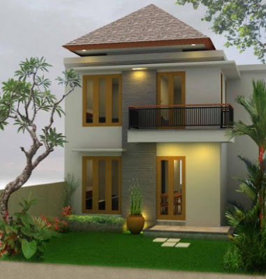 desain Rumah Mewah 2 Lantai modern