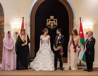 Wedding reception Crown Prince Hussein