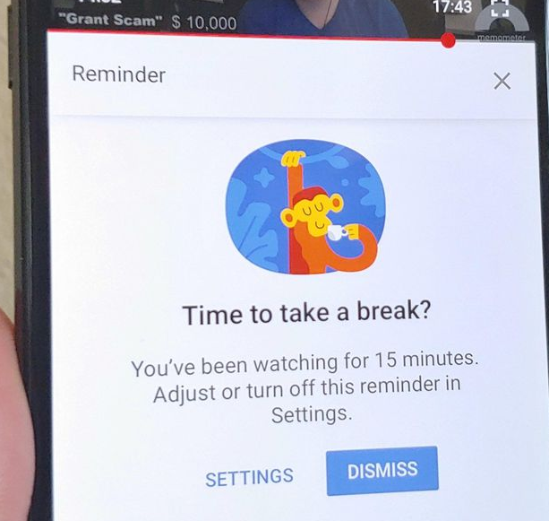 How to use YouTube's Take a Break feature