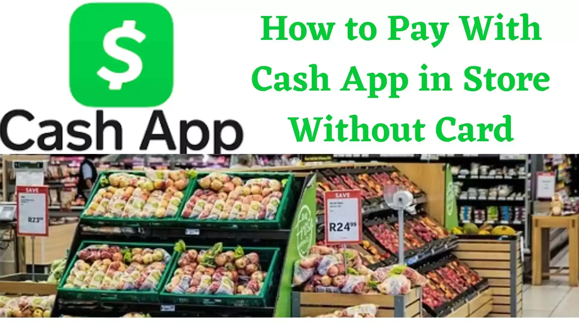 Pay With Cash App In Store Without Card