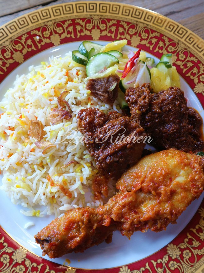 Nasi Beriani Johor Yang Sedap - Azie Kitchen