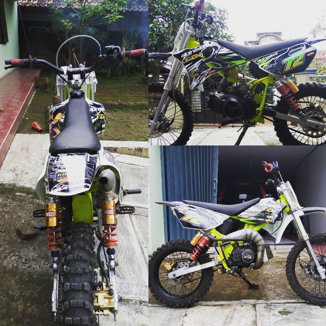 Gambar Modifikasi Motor Trail Gestrek Bebek Modif Fizr Terbaru