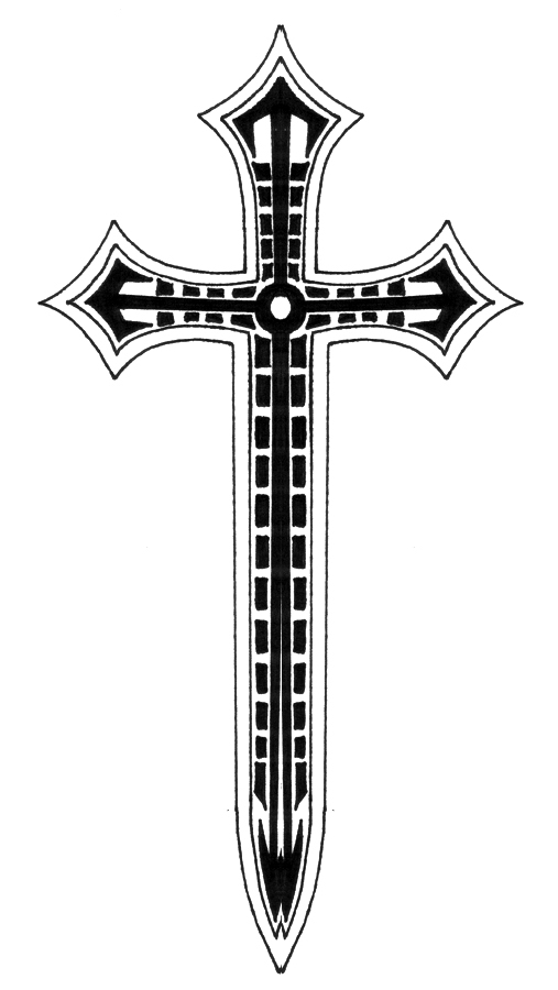 Cross Tattoo Design