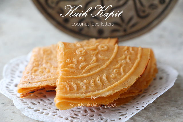 Kuih Kapit Coconut Love Letters Yummy And So Easy Recipes