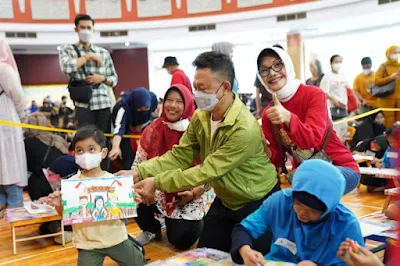 Wali Kota Pontianak Berharap Lomba Mewarnai Menginspirasi Anak Lebih Kreatif