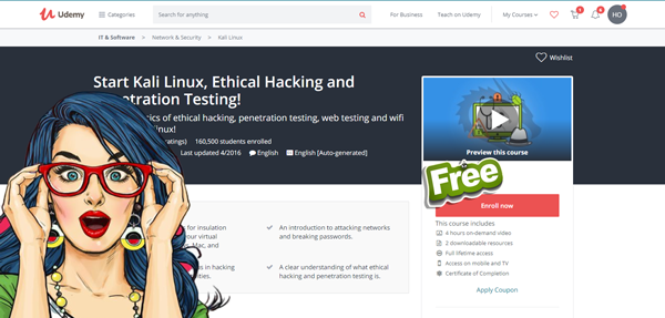 Start Kali Linux, Ethical Hacking and Penetration Testing | Freetechways