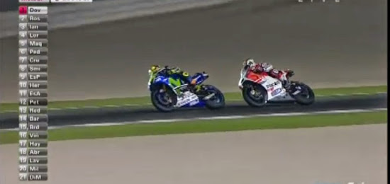 Yeeeeesssss... Valentino Rossi Juara Seri Pembuka MotoGP 2015 di Sirkuit Losail Qatar