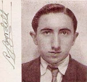 Foto y firma de Román Bordell