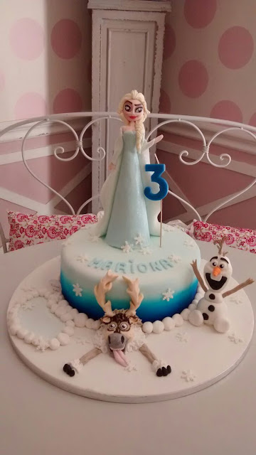 Tarta de Frozen