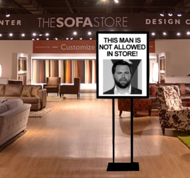 JD Vance Couch Meme - J.D. Vance had sex with a couch