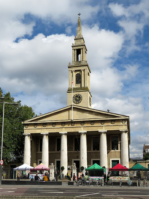 St John's Church, Waterloo by Francis Octavius Bedford, Waterloo Road, South Bank, London