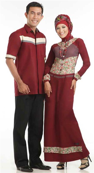 Model Baju Muslim Couple Modern Terbaru 2017/2018