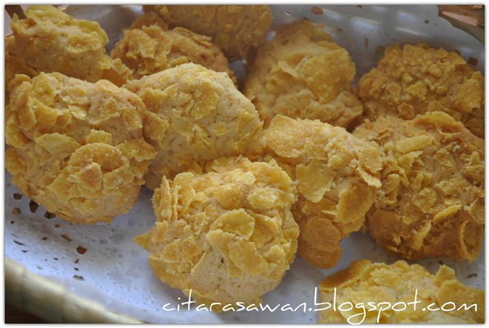 Biskut Cornflakes Mudah ~ Resepi Terbaik