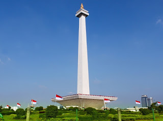 Peta Petunjuk Jalan Rute map Dari Bitung Tangerang, Banten Ke Monas-Monumen Nasional Jakarta Pusat