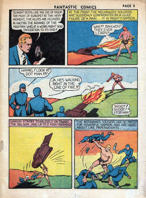 Samson fantastic comics #2 - fox 1939