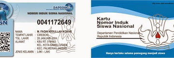 Jasa Pembuatan Kartu NISN Versi Cetak