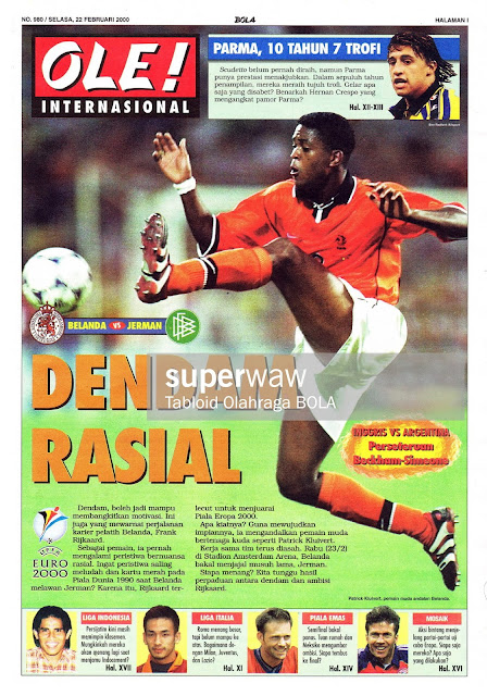 PATRICK KLUIVERT NETHERLAND VS GERMANY