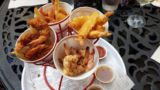 Food at Bubba Gumps