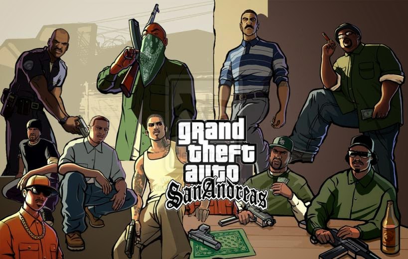 GTA San Andreas GTA V FULL Crack Image