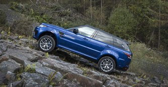 Range Rover Sport SVR: fascinating acceleration regardless of the piece of ground