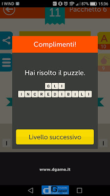 Mega Quiz soluzione pacchetto 6 livelli 11-50