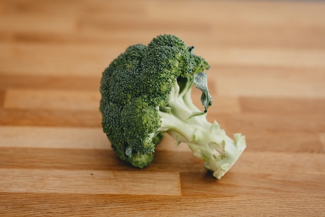 Broccoli is rich in fiber