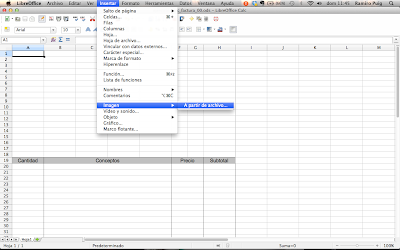 Libreoffice calc