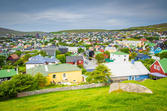 Panorama da Kongaminnið-Tórshavn