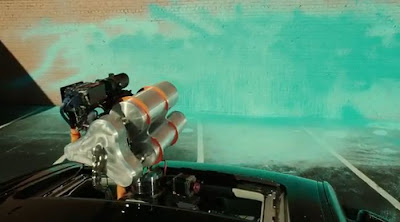 Graffiti Robot Car by Jeff Soto Seen On www.cars-motors-modification.blogspot.com