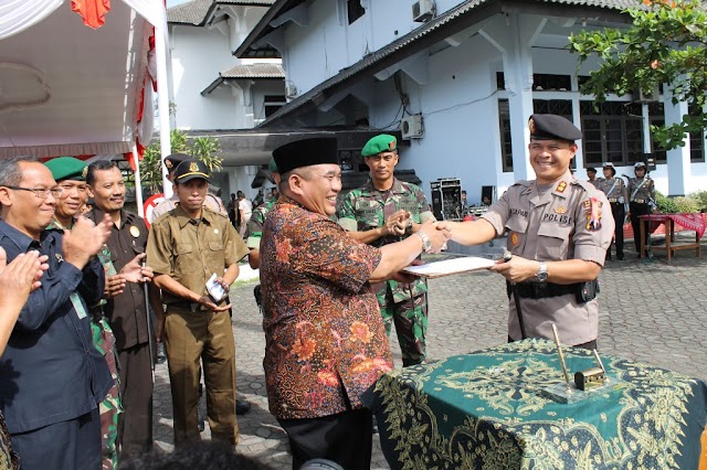 APEL GELAR PASUKAN PENGAMANAN PILGUB JATENG