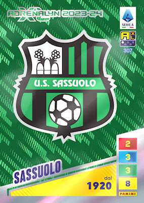 Football Cartophilic Info Exchange: Panini (Italy) - Calciatori Adrenalyn  XL 2023-24 (06) - 308-324 - Sassuolo