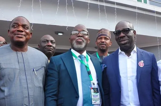 Godwin Obaseki tasks new NFF exco to be transparent, firm
